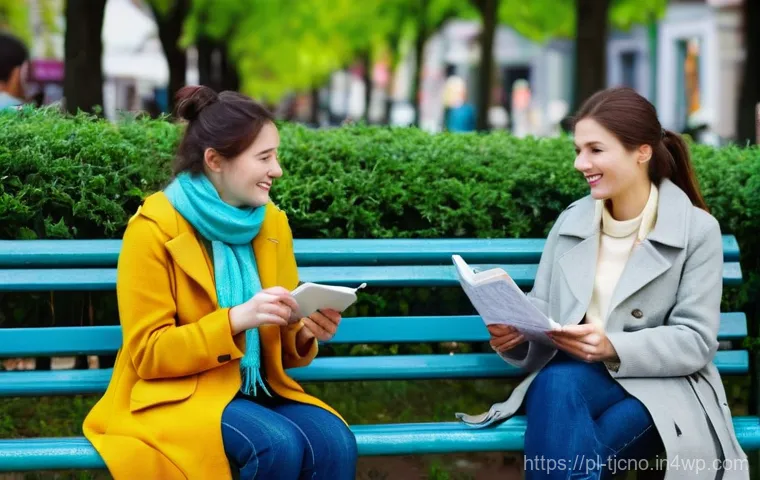 개인별 테크노스트레스 대처법 - **Prompt 2: Mindful Break and Digital Declutter**
    "An adult woman, mid-30s, with a serene expres...