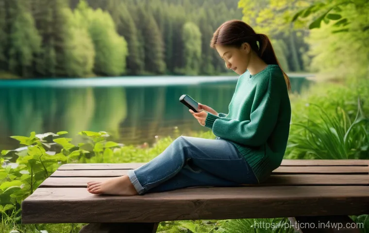 자기계발과 테크노스트레스의 관계 - **Digital Overload and Technostress:**
    "A person in their late 20s or early 30s, dressed in comf...